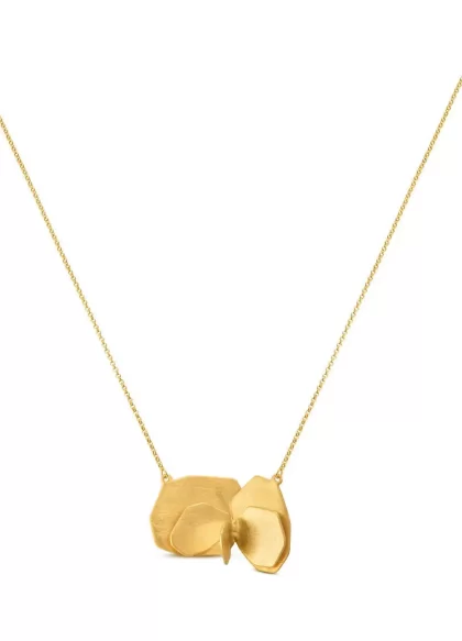 Nighwave Golden Necklace